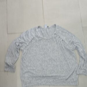 Gray Women's Jersey Top